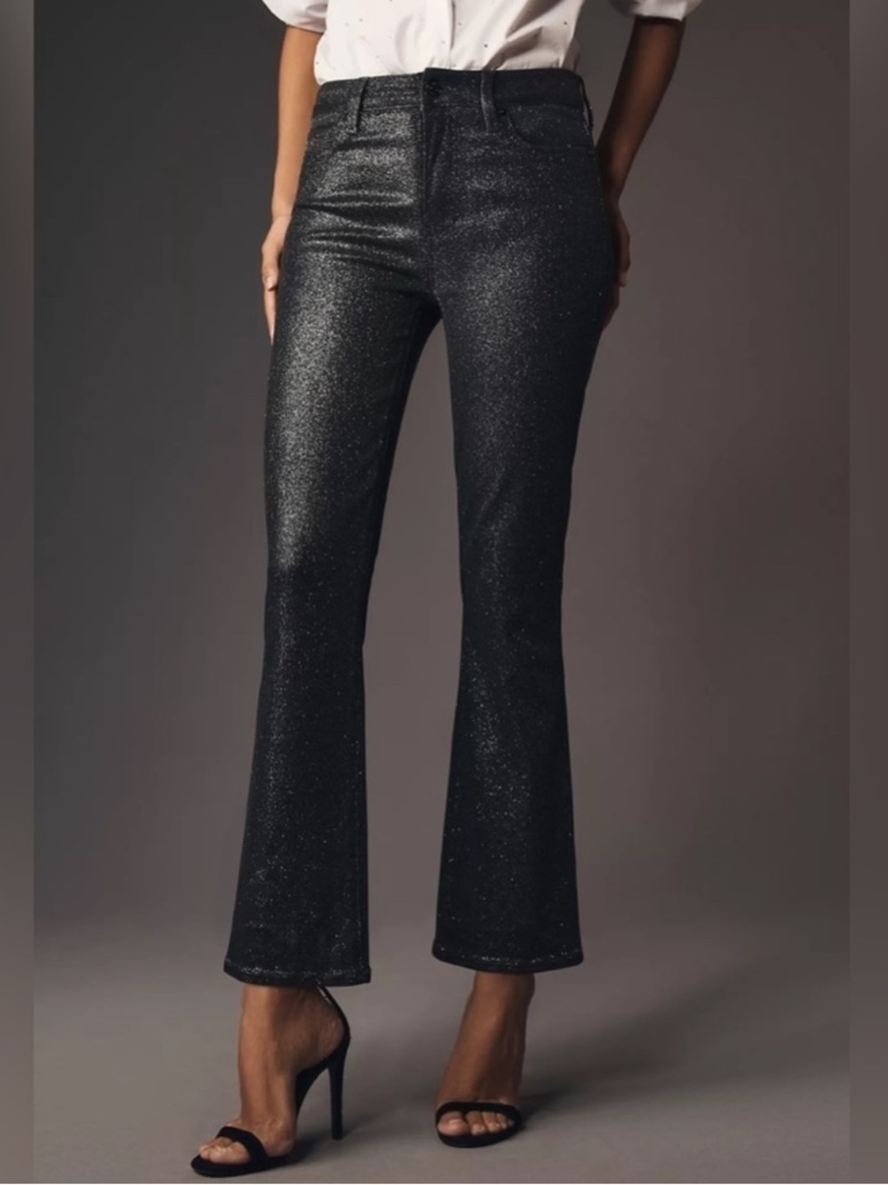 Paige Claudine High-Rise
Crop Flare Jeans